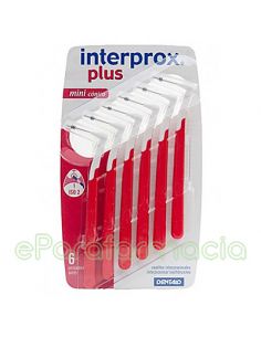 CEPILLO DENTAL INTERPROXIMAL PLUS MINI CONICO 6 U