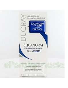 DUCRAY CHAMPU SQUANORM CASPA GRASA 200 ML