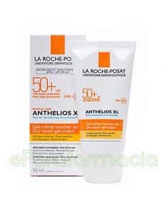 ANTHELIOS XL SPF 50+ GEL CREMA TOQUE SECO  SIN PERFUME 50 ML