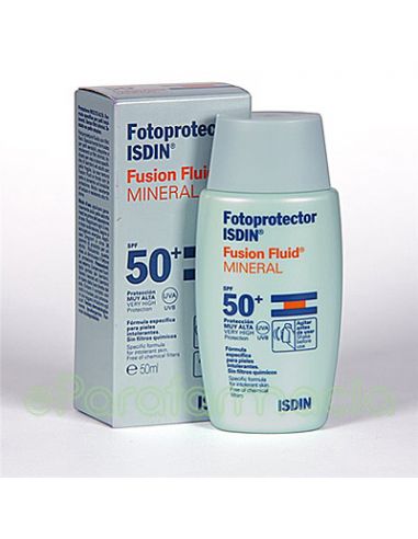 FOTOPROTECTOR ISDIN SPF-50+ FUSION FLUID MINERAL  50 ML