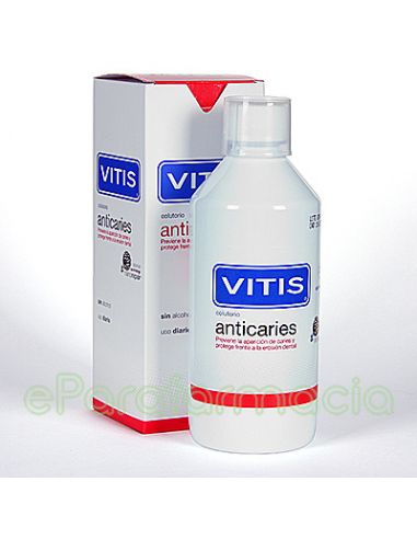 VITIS ANTICARIES COLUTORIO BUCAL  500 ML