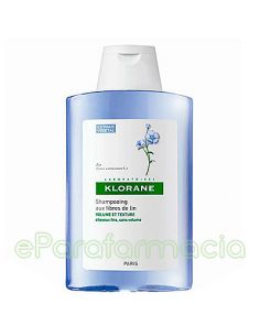 KLORANE CHAMPU A LAS FIBRAS DE LINO  400 ML