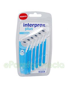 INTERPROX PLUS 6 CEPILLOS CONICOS
