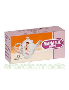 MANASUL TE SUAVE 25 BOLSITAS