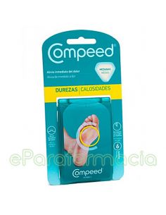 COMPEED DUREZAS HIDROCOLOIDE T- MED 6 U