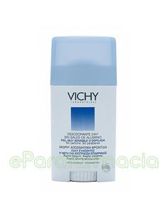 VICHY DESODORANTE SIN SALES DE ALUMINIO 24 HORAS 40 ML