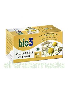 BIO3 MANZANILLA CON ANIS 1.4 G 25 FILTROS