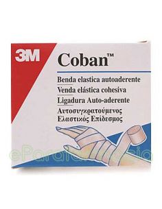 VENDA ELASTICA COHESIVA COBAN 1582 F BEIGE 4.5 M  X 5 CM