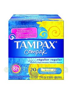 TAMPAX COMPAK REGULAR DUO 18U