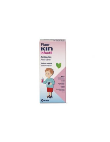 FLUOR KIN INFANTIL COLUTORIO SEMANAL 0,2  1 ENVASE 100 ML