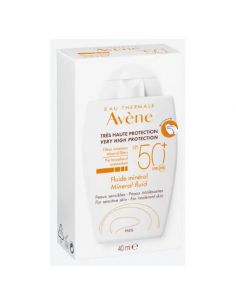 AVENE FLUIDO MINERAL SPF 50+  1 ENVASE 40 ML