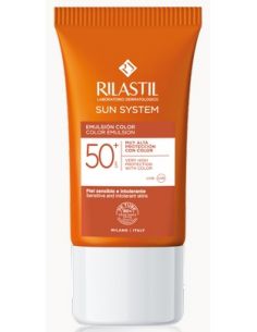 RILASTIL SUN SYSTEM 50+ EMULSION  1 ENVASE 50 ML COLOR