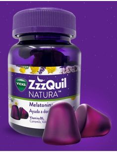 ZZZQUIL NATURA  60 GOMINOLAS
