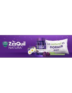 ZZZQUIL NATURA  30 GUMMIES SABOR MANGO & PLATANO