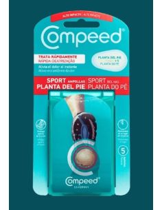 COMPEED SPORT AMPOLLAS PLANTA DEL PIE  5 UNIDADES