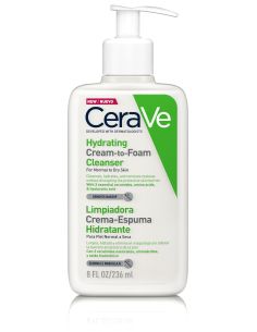 CERAVE LIMPIADORA CREMA ESPUMA HIDRATANTE  1 ENVASE 236 ML