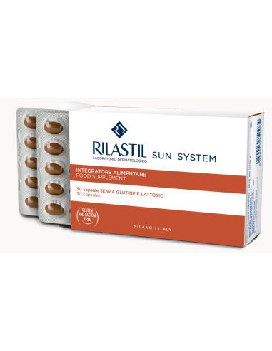 RILASTIL SUN SYSTEM  2 ENVASES 30 CAPSULAS