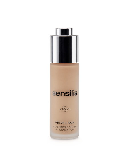 SENSILIS VELVET SKIN HA SERUM&FOUNDATION  1 ENVASE 30 G COLOR 03 MIEL