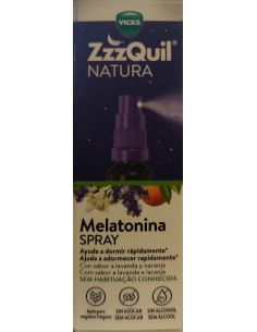 ZZZQUIL NATURA  1 SPRAY 30 ML SABOR LAVANDA Y NARANJA
