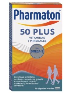 PHARMATON 50 PLUS  30 CAPSULAS