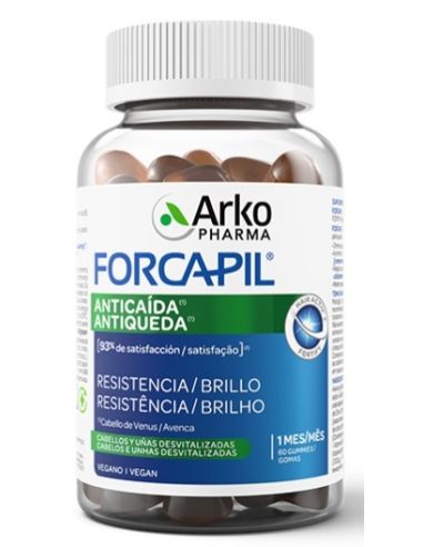 FORCAPIL ANTICAIDA  60 CARAMELOS DE GOMA