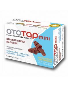 OTOTAP TAPONES OIDOS GOMA PREMOLDEADA  2 U