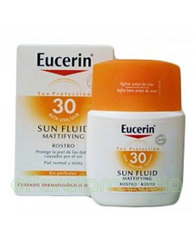 EUCERIN SUN FLUIDO MATTIFYNG SPF30  50 ML