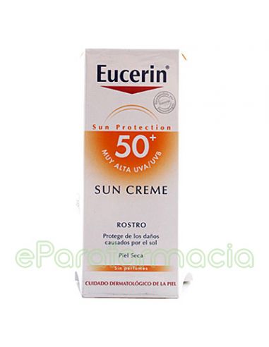 EUCERIN SUN PROTECTION 50+ CREMA COLOR  50 ML