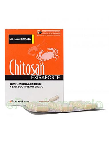 CHITOSAN EXTRA FORTE  500 MG 60 CAPS